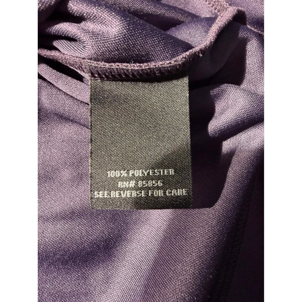 GSX Gander Mountain Mens Purple Quarter Zip Pullover Performance Shirt Large